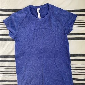 Lululemon Blue Workout Tee